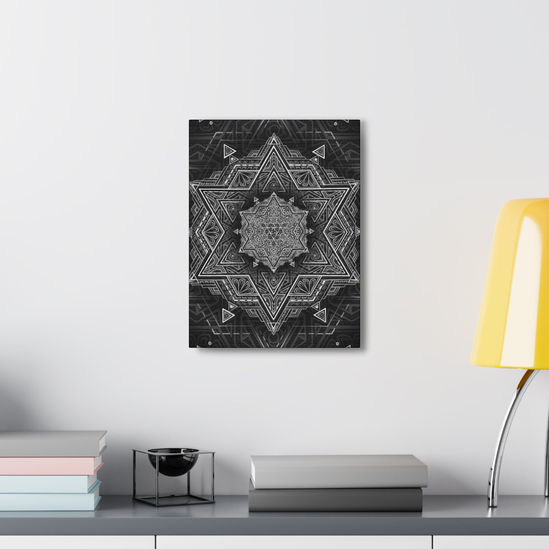 Star Tetrahedron Canvas Print