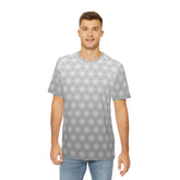 Metatrons Cube Fade - Men's Polyester Tee