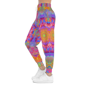 Psychedelic Mandala Athletic Joggers
