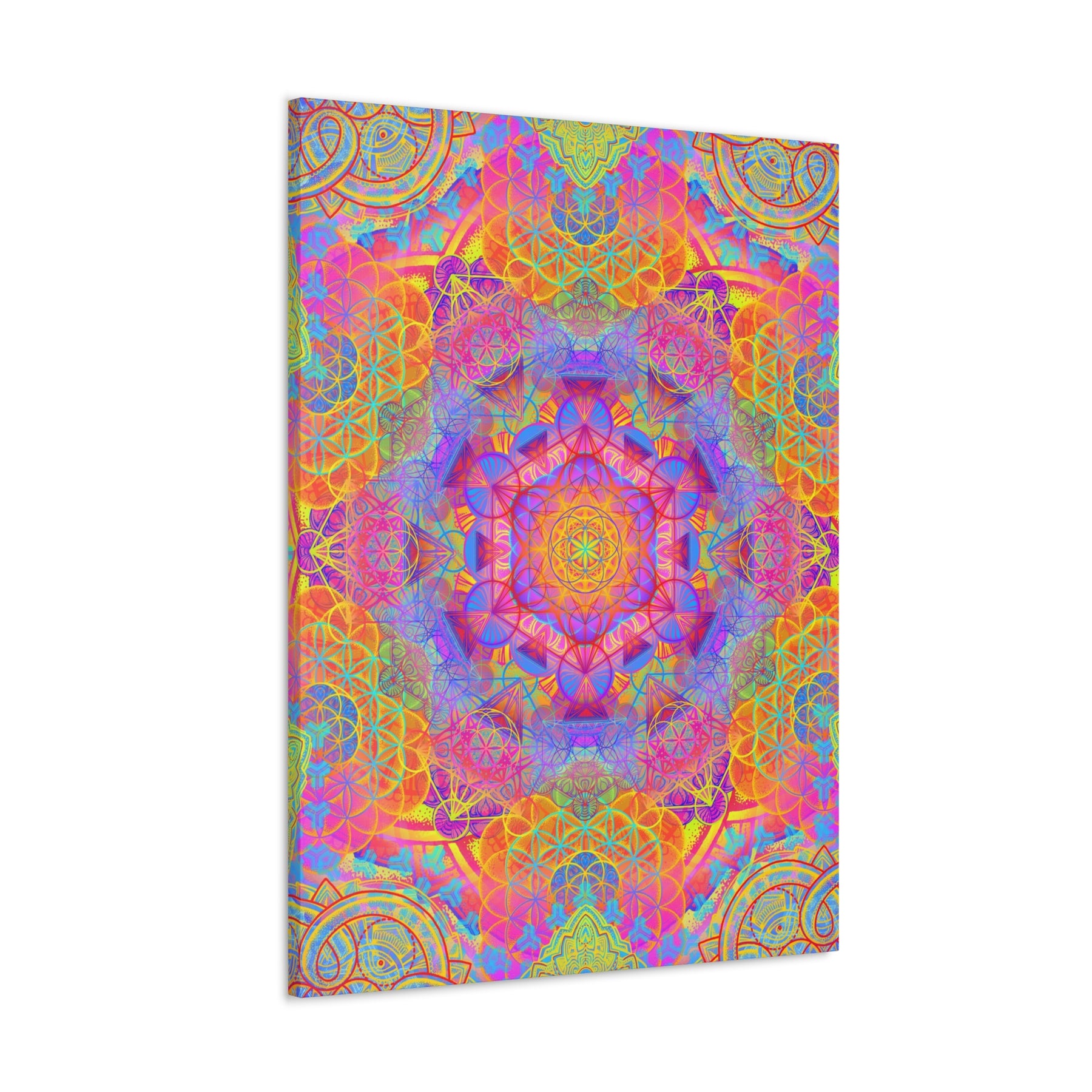 Sunrise Mandala Canvas Print