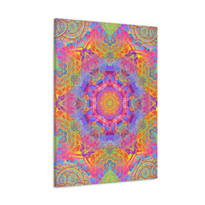 Sunrise Mandala Canvas Print