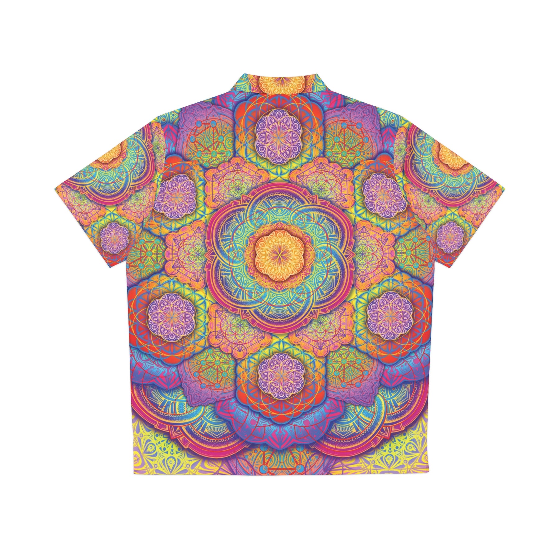 Psychedelic Mandala Hawaiian T-Shirt