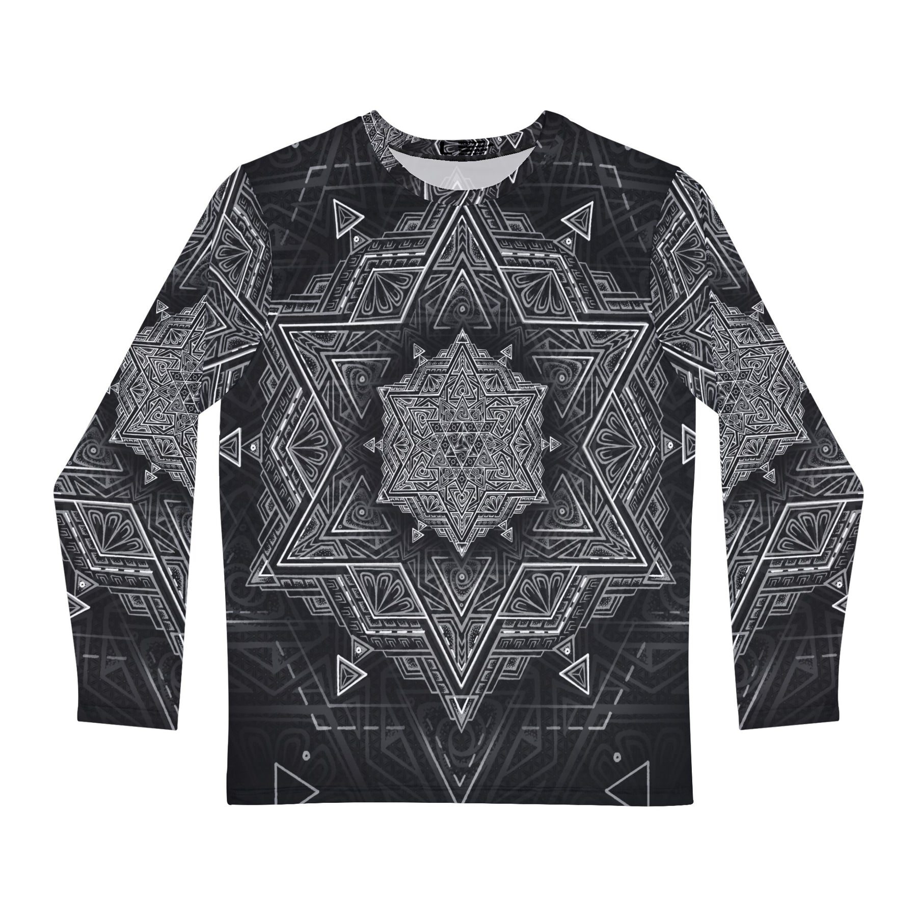 Star Tetrahedron Men's Long Sleeve Shirt