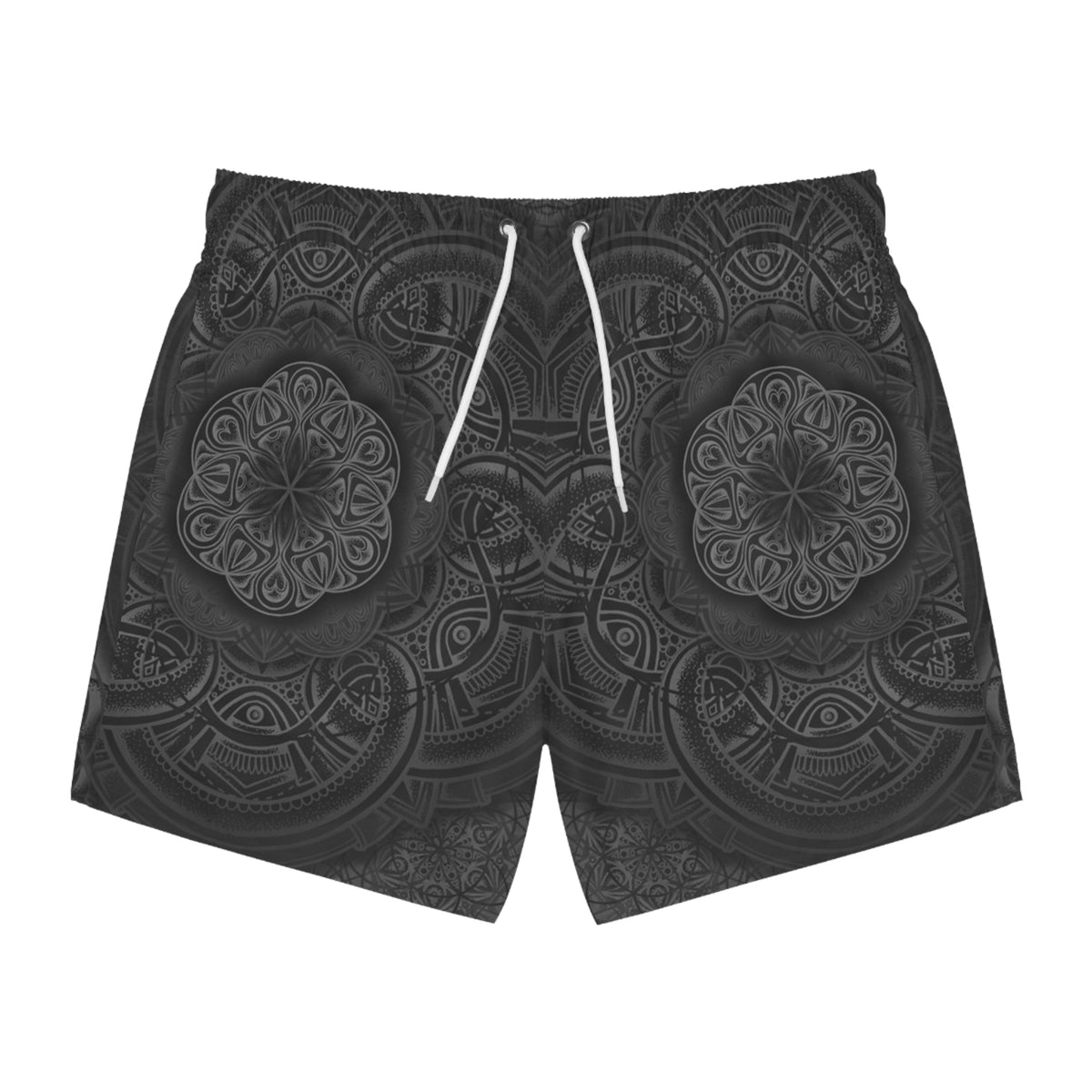 Copy of Metatrons Cube Mandala Swim Trunks