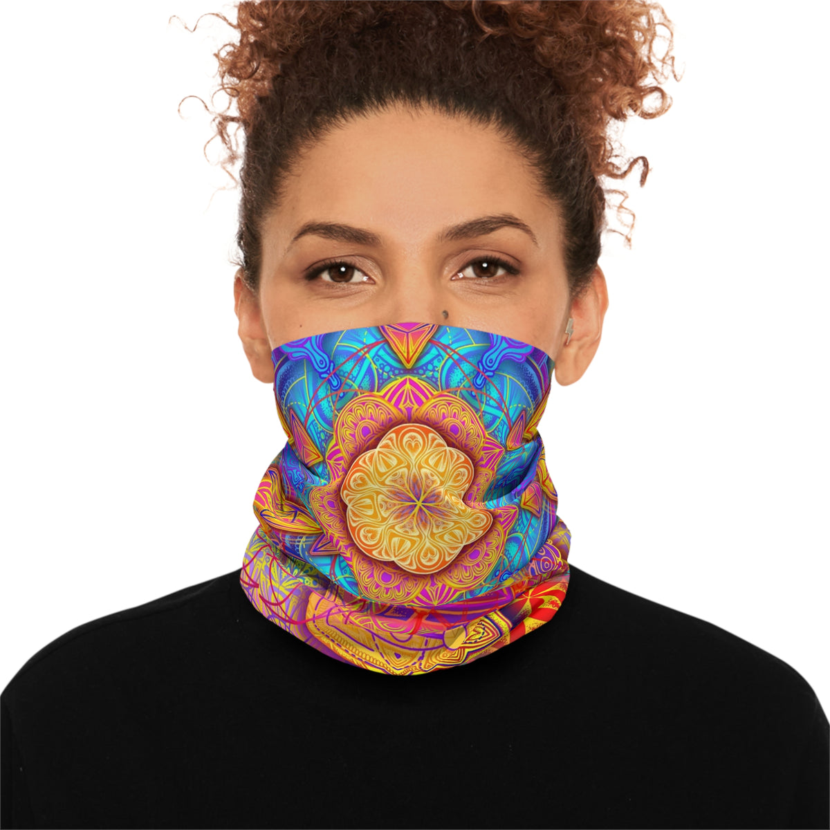Copy of Psychedelic Mandala Neck Gaiter - Lightweight Stylish Face Covering for Outdoor Adventures