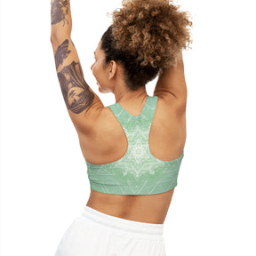 Mint Mandala Sports Bra