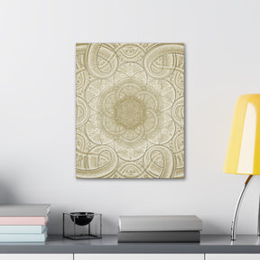 Sacred Geometry Mandala Canvas Print