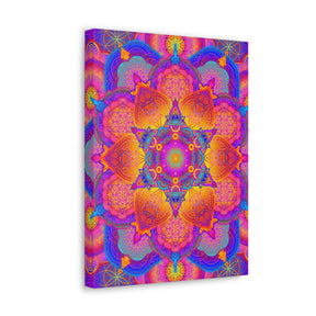 Starburst Mandala Canvas Print