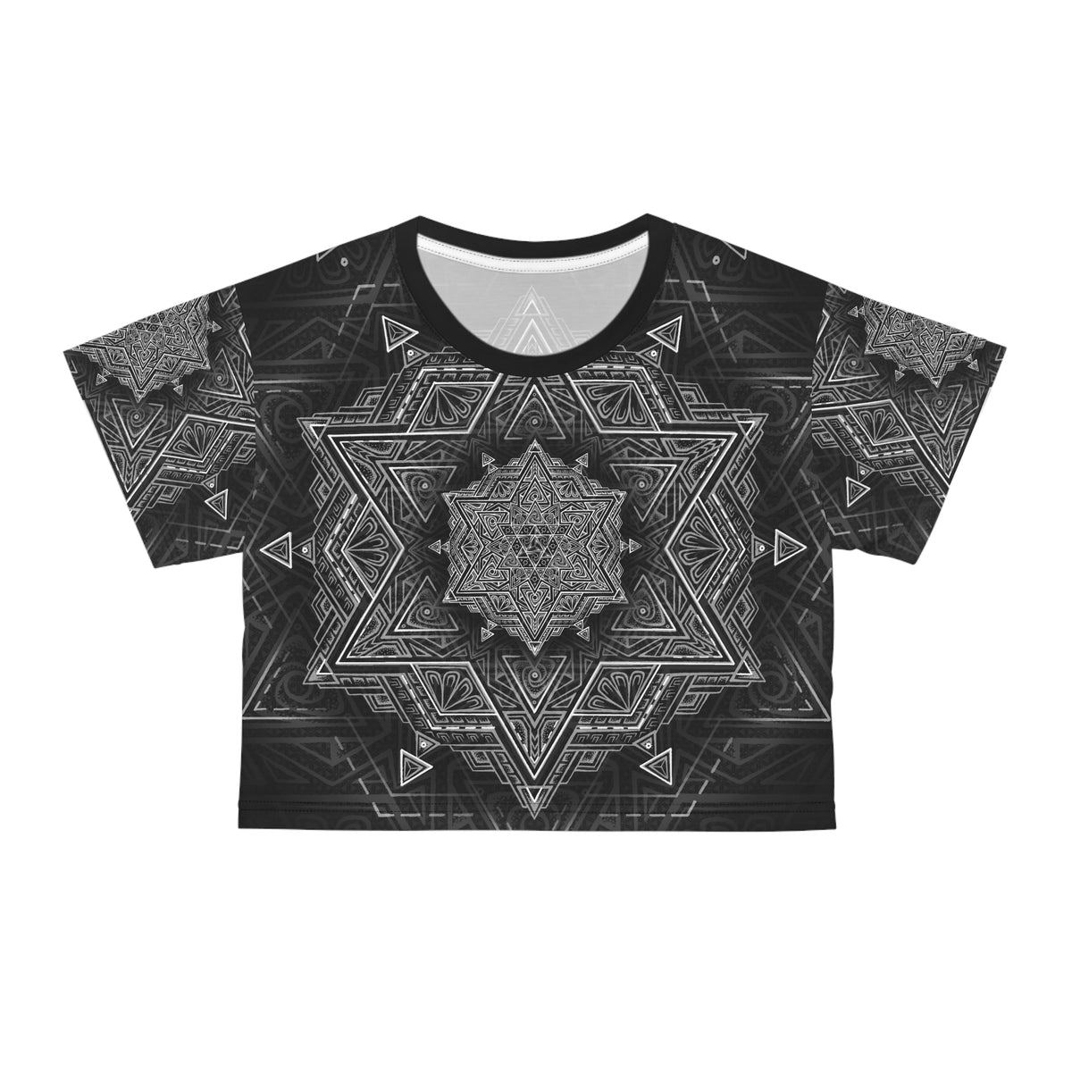 StarTetrahedron Crop Tee