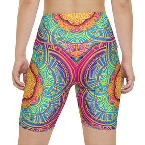 Mandala Workout Shorts