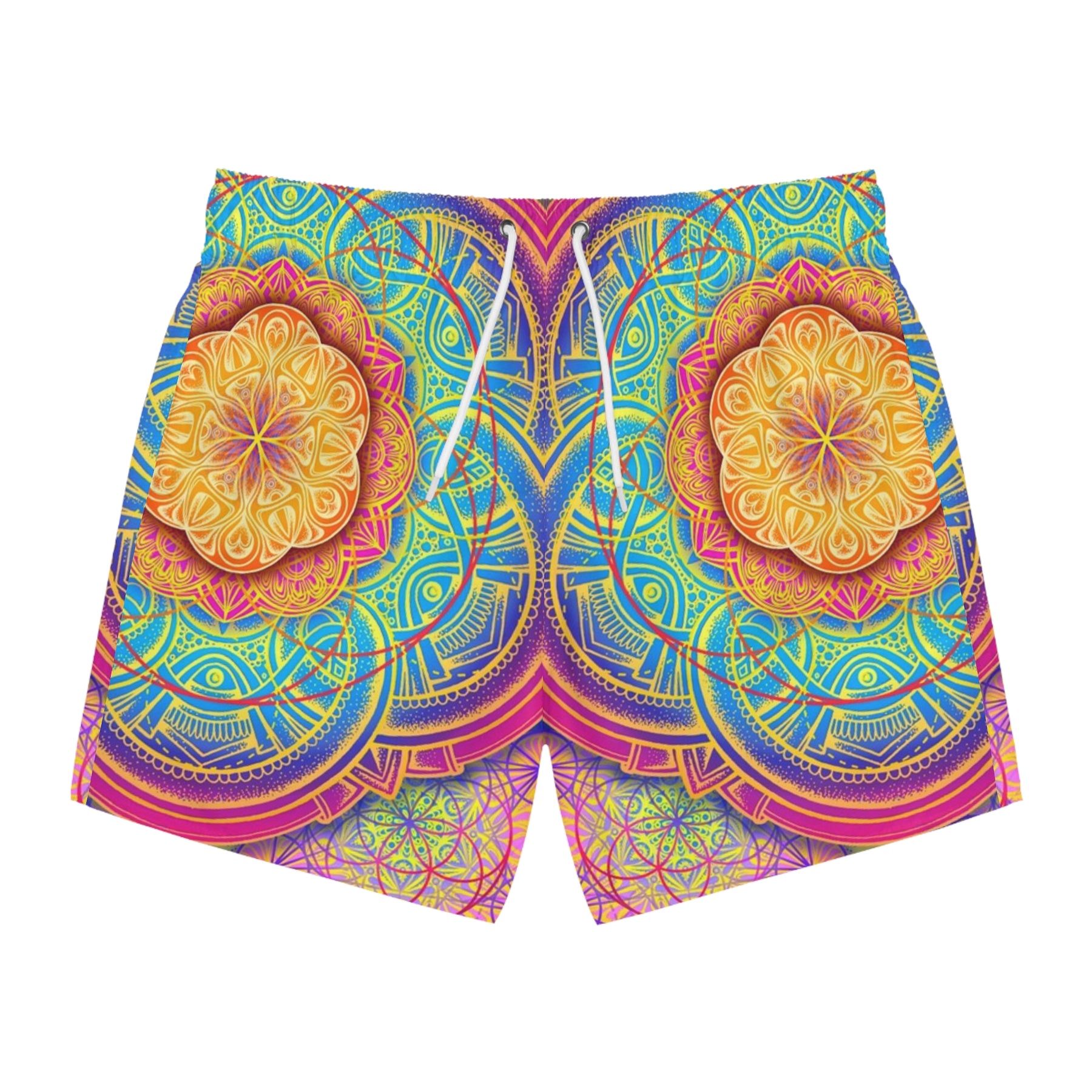 Sunset Mandala Swim Trunks