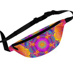 Starburst Mandala Fanny Pack