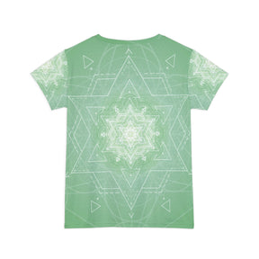 Mint Mandala - Women's Short Sleeve Shirt