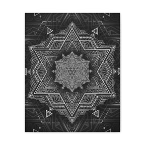 Star Tetrahedron Canvas Print