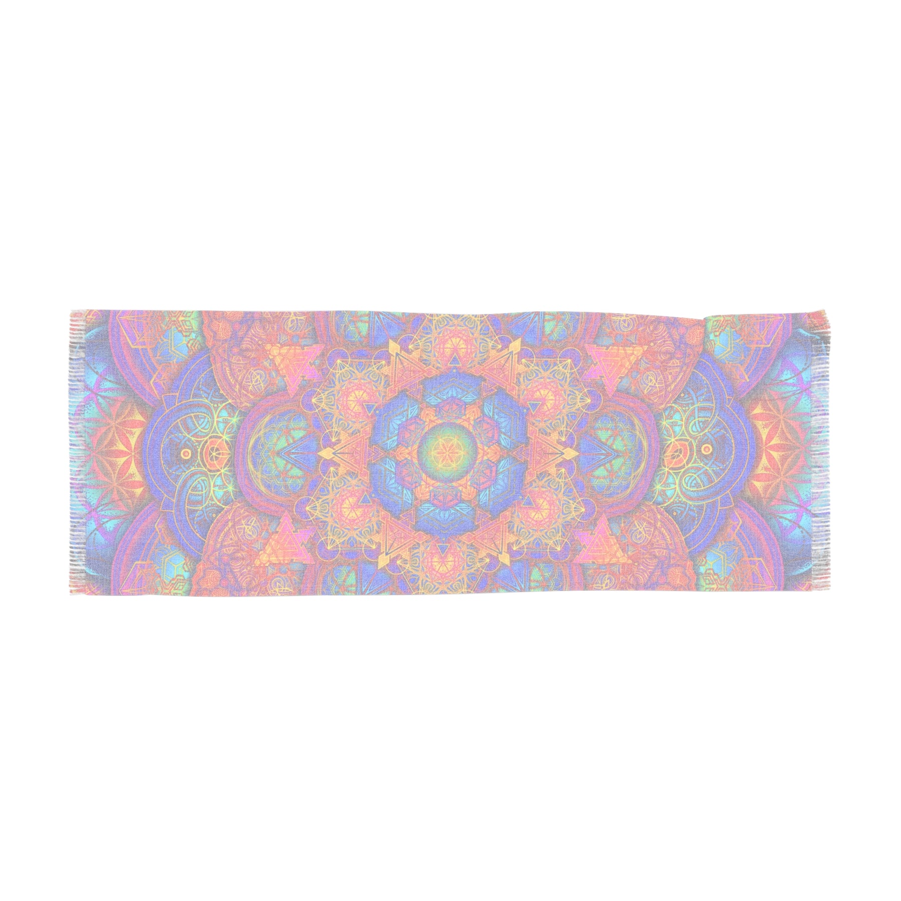 Psychedelic Sacred Geometry Scarf