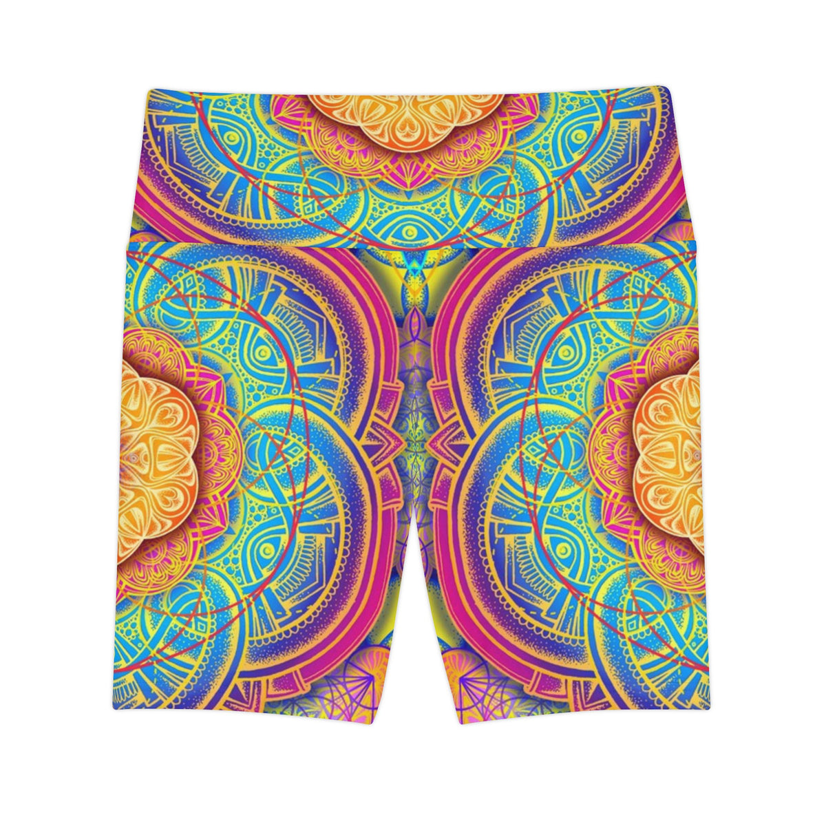 Mandala Workout Shorts