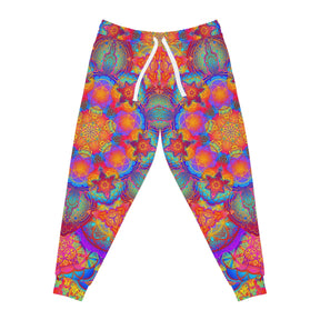 Psychedelic Mandala Athletic Joggers