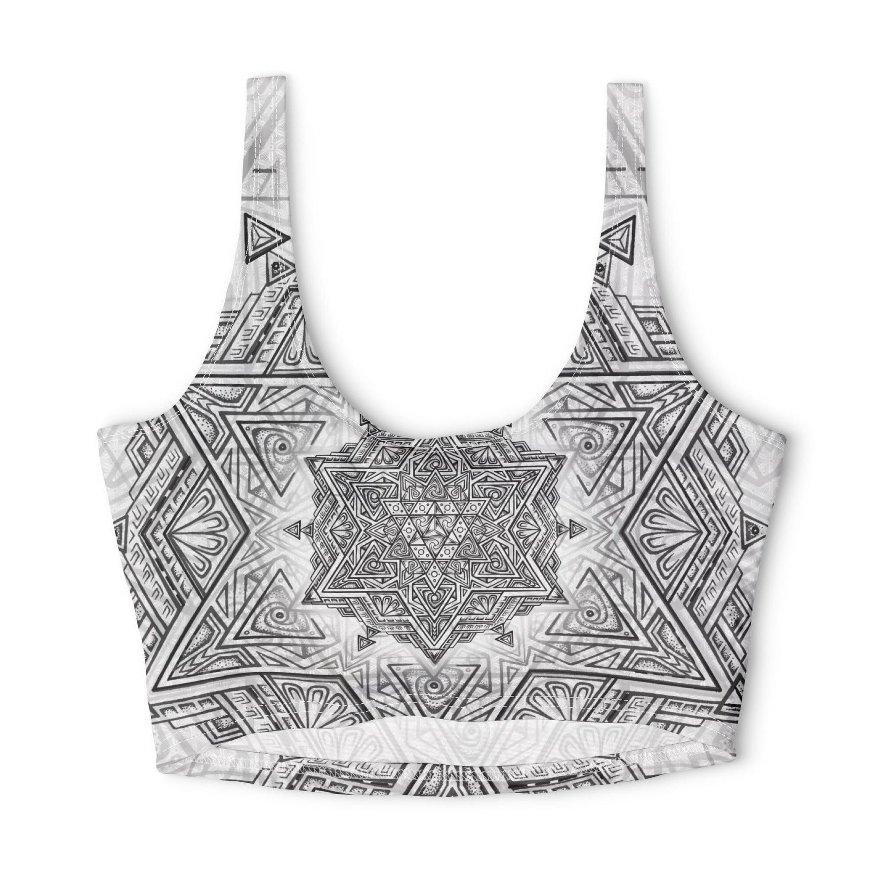 Star Tetrahedron Sports Bra