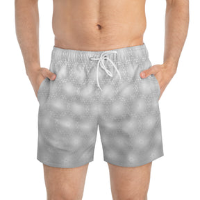 Metatrons Cube Mandala Fade Swim Trunks