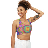 Psychedelic Mandala Sports Bra