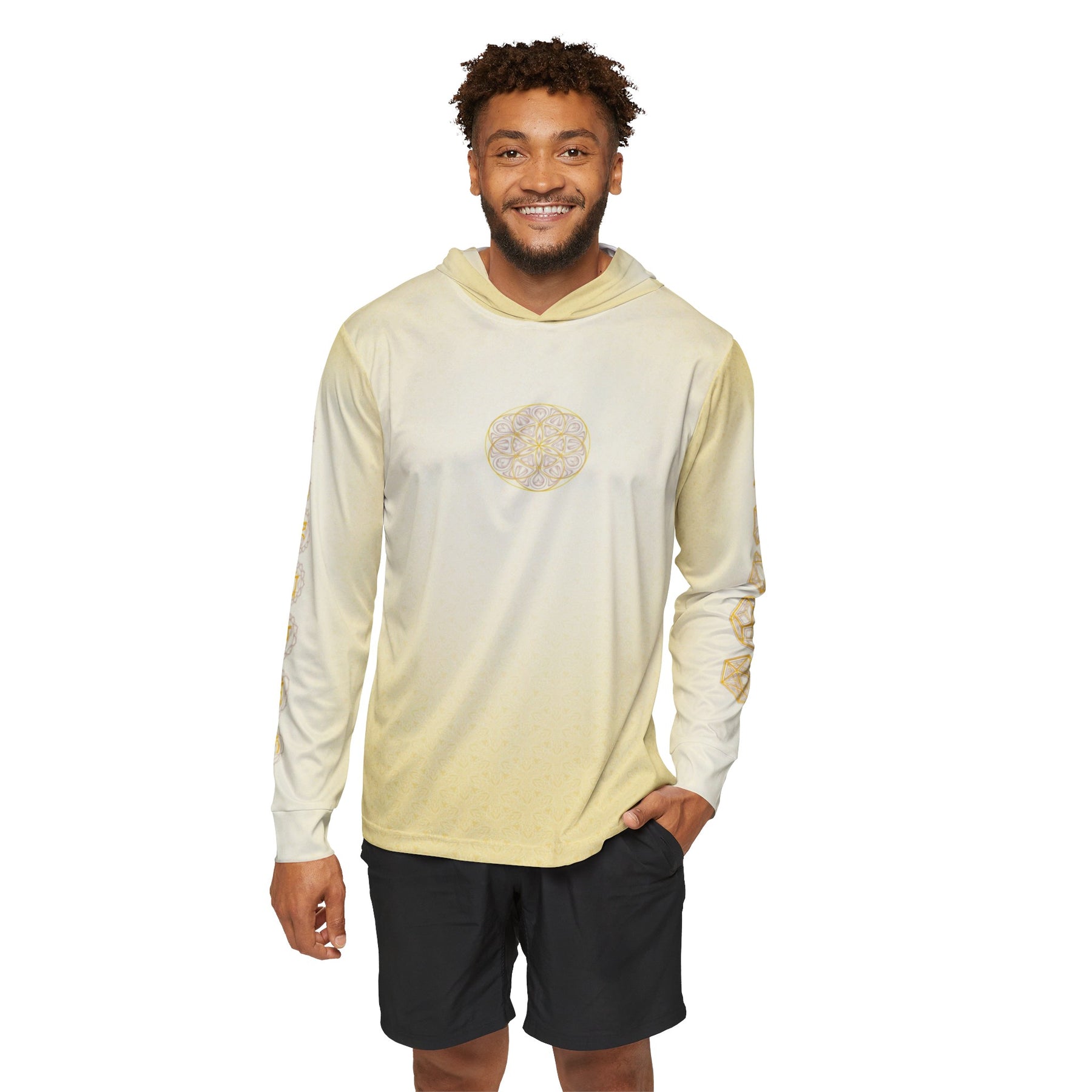 Sacred Geometry Men's Sun Hoodie