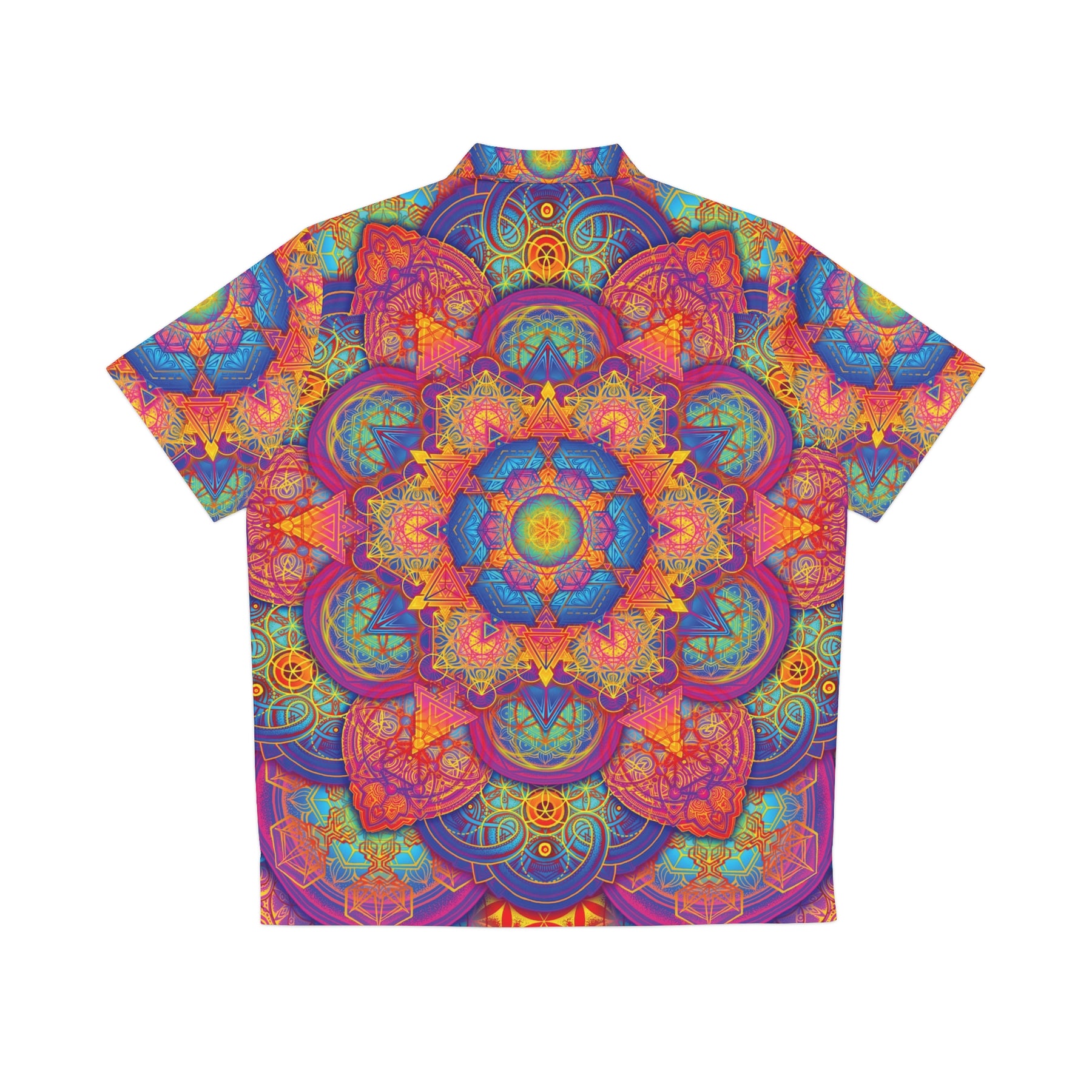 Psychedelic Mandala Hawaiian T-Shirt