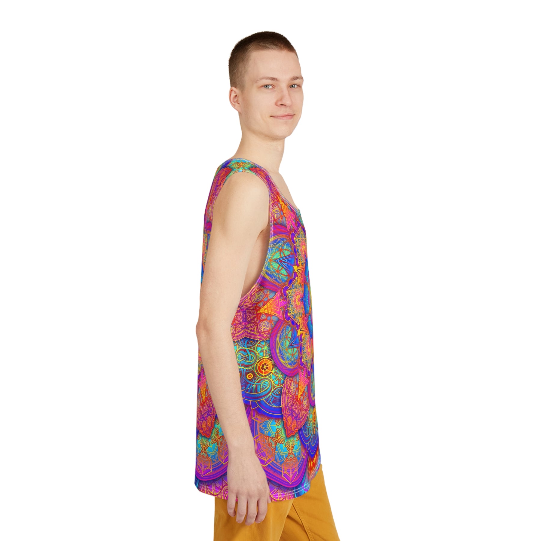 Psychedelic Mandala Men's Tank