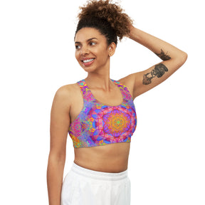 Sunrise Mandala Seamless Sports Bra