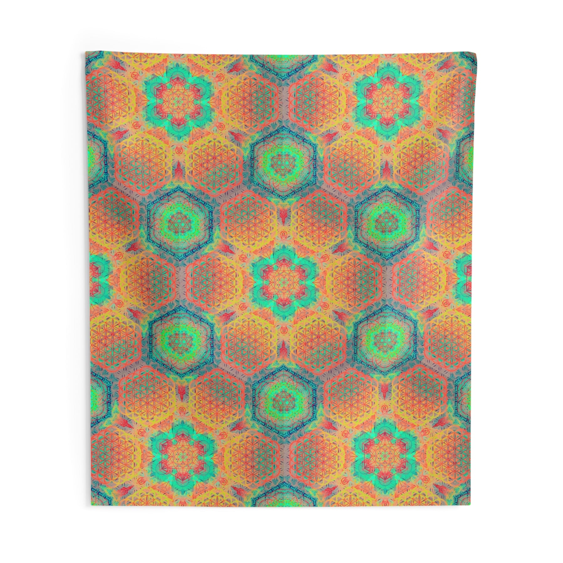 Sacred Geometry Mandala - Wall Tapestry