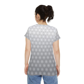 Metatrons Cube Fade - Women's Short Sleeve Shirt