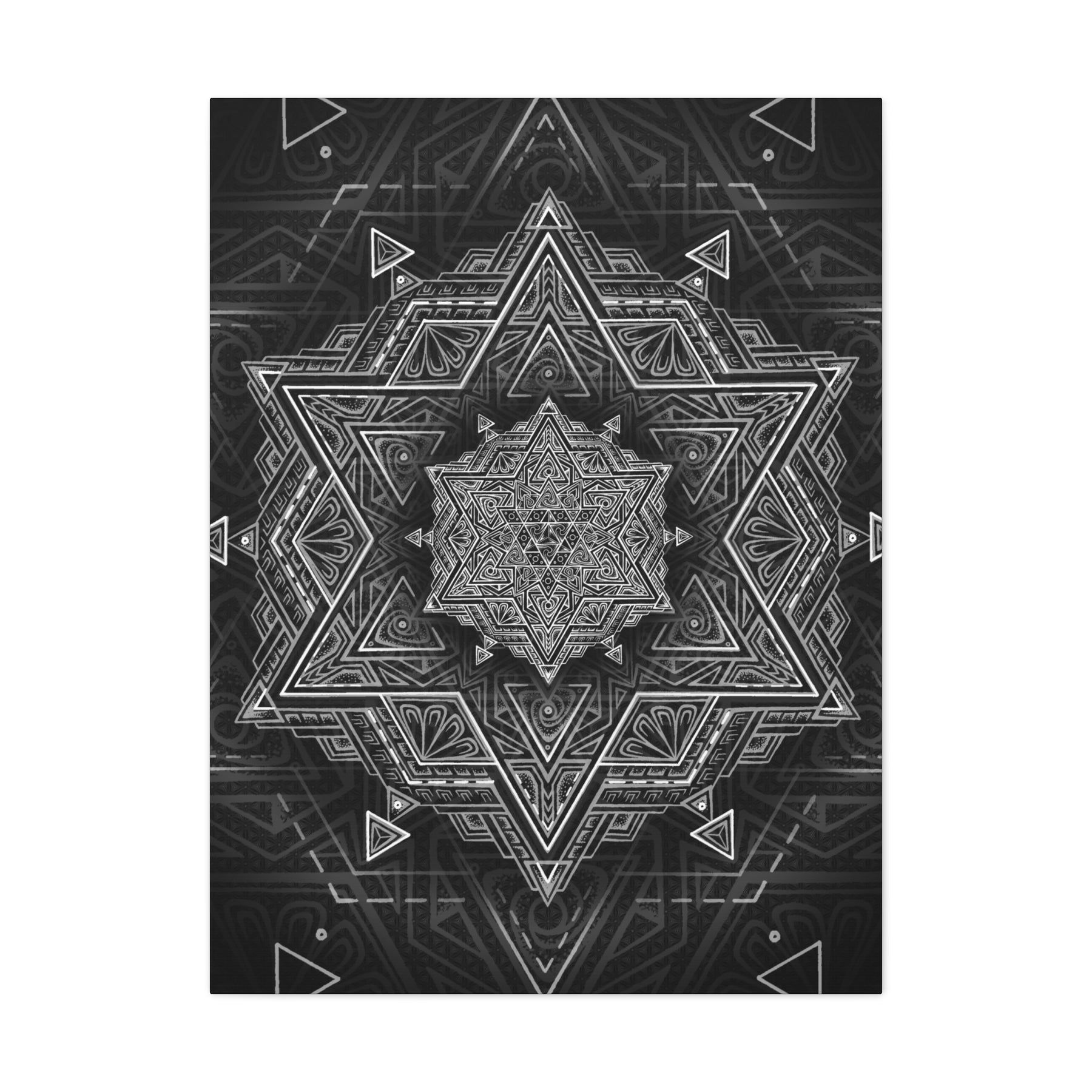 Star Tetrahedron Canvas Print