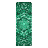 Malachite Mandala - Yoga Mat