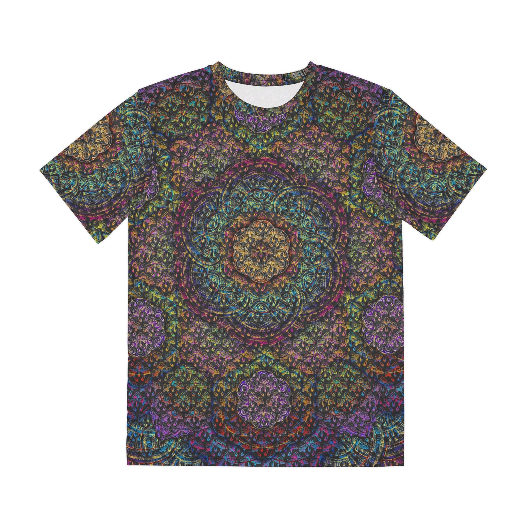 Mushroom Mandala - Men's Polyester Tee