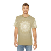 Muted Sacred Geometry Mandala - Men's Polyester Tee