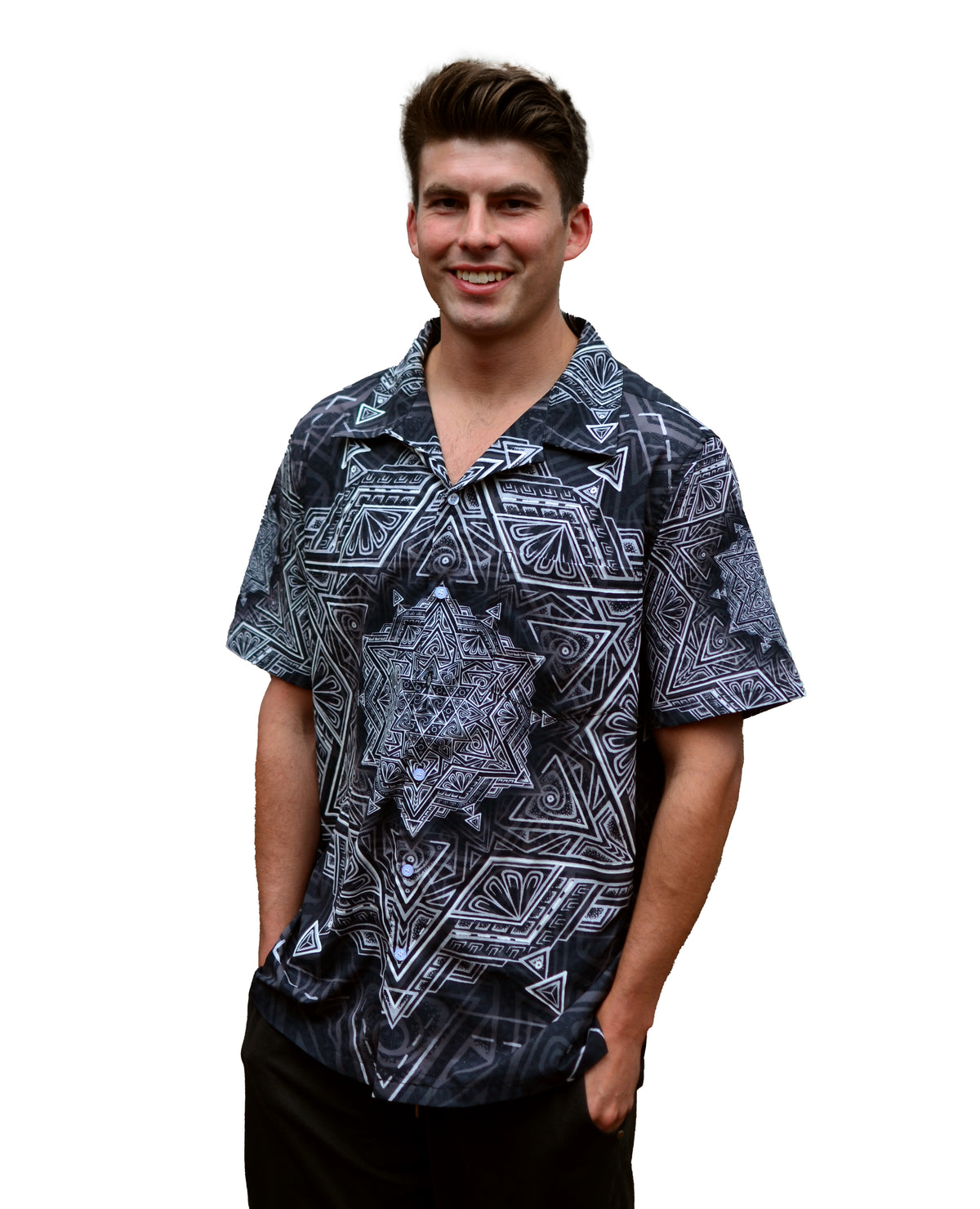 Star Tetrahedron Hawaiian T-Shirt