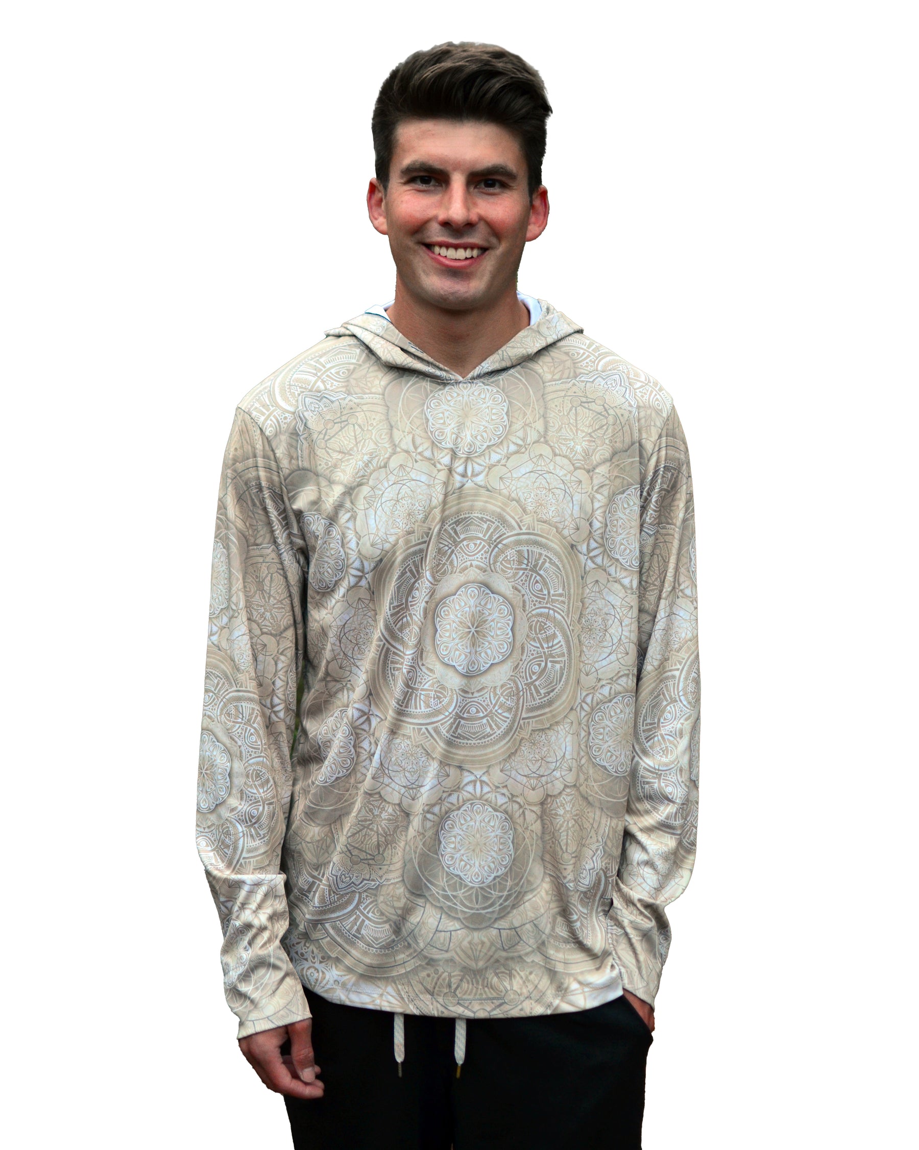 Dust Mandala Men's Sun Hoodie